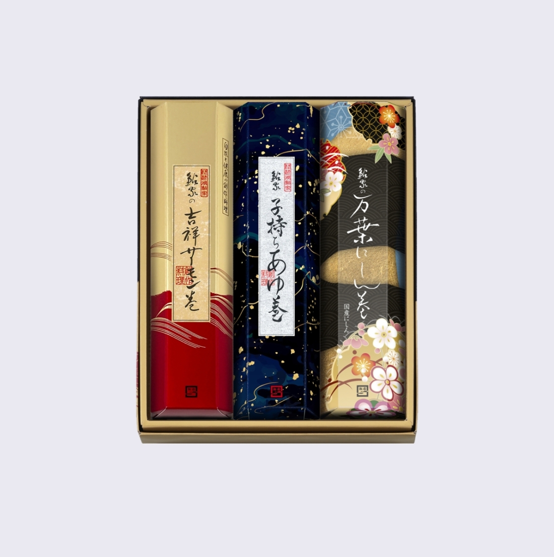 【送料無料】鮎家の巻物  敬老の日ギフト1