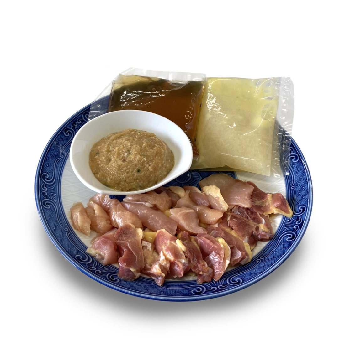 鮎家×じどりや穏座 鮎香る淡海地鶏鍋 2~3人前2