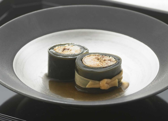 昆布巻 製造風景