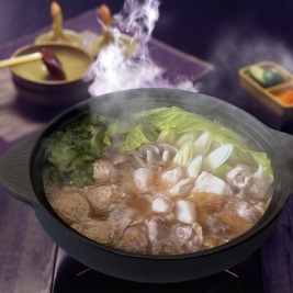 鮎家×じどりや穏座 鮎香る淡海地鶏鍋 2~3人前サムネイル1