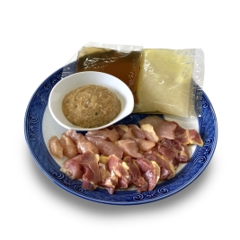 鮎家×じどりや穏座 鮎香る淡海地鶏鍋 2~3人前サムネイル2